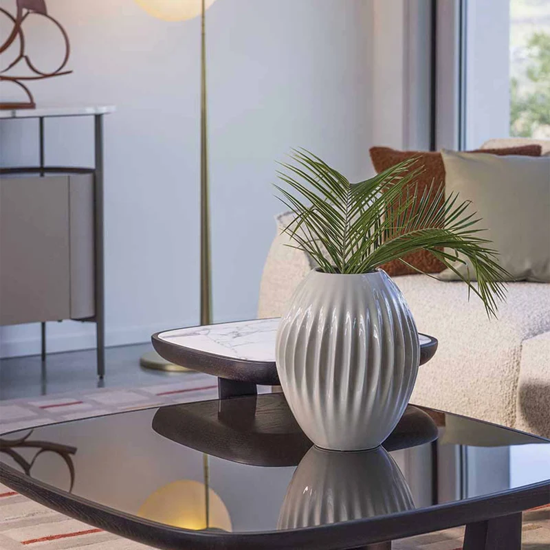 Ceramic Vase SHIWA by Yuki Nara for Poltrona Frau