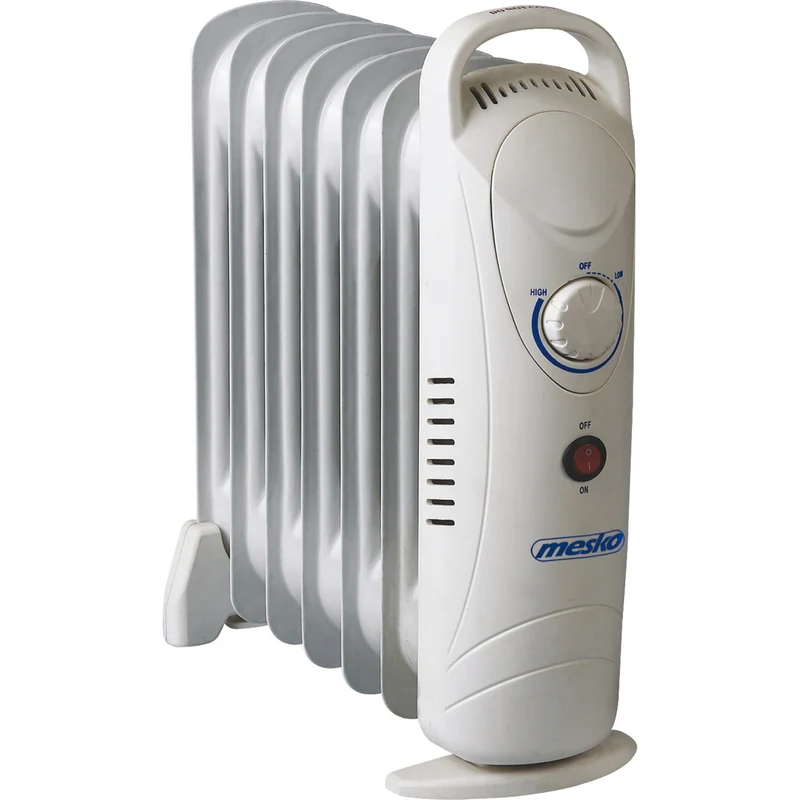 Mesko oil heater, 7 ribs, 800W, temperature control, gray, MS 7804