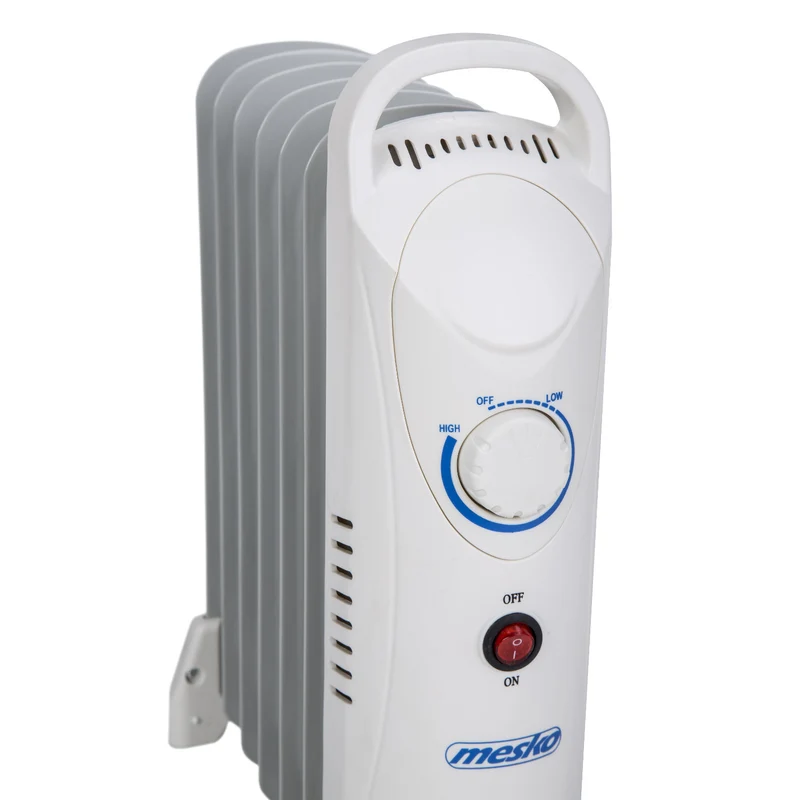Mesko oil heater, 7 ribs, 800W, temperature control, gray, MS 7804