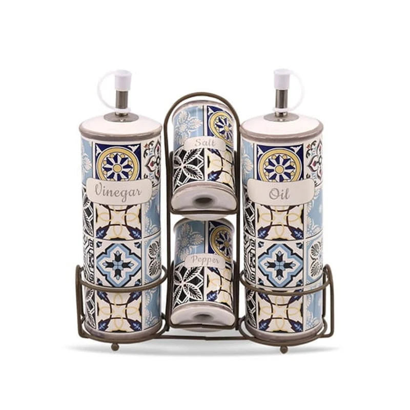 Set of ceramic containers for the kitchen Maestro Holiday in Porto