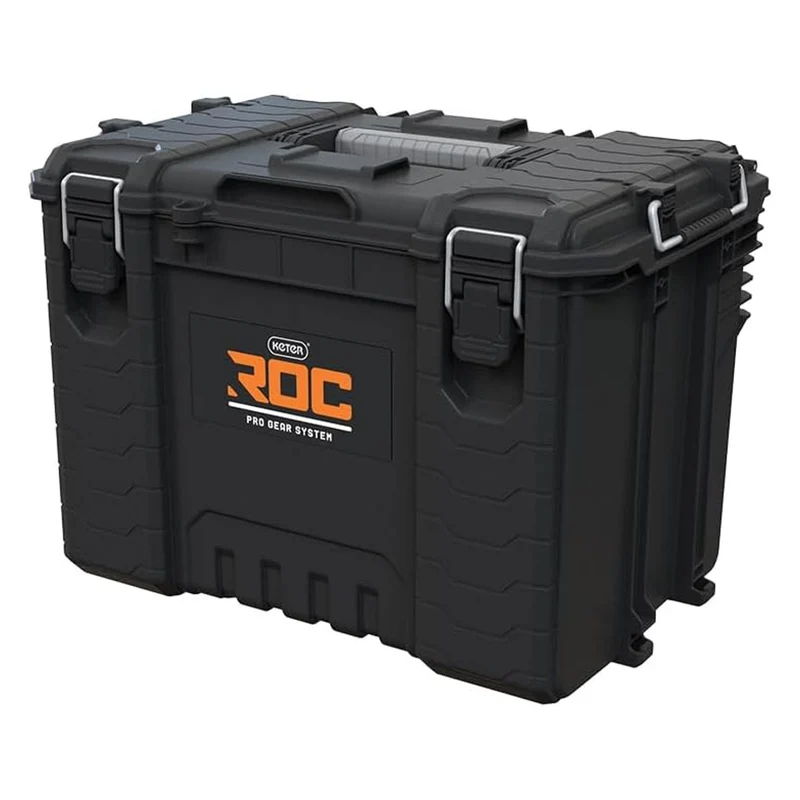 Keter ROC XL Pro Gear 2.0 tool box, load capacity 72 kg, Pro Mount handles, can be hung on the wall, 256980