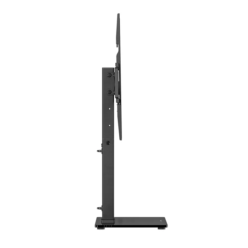 Maclean universal TV stand, for RTV cabinet, stand, max. 40kg, max. VESA 400x400, height and angle adjustment, for 32-65" TV, MC-1240