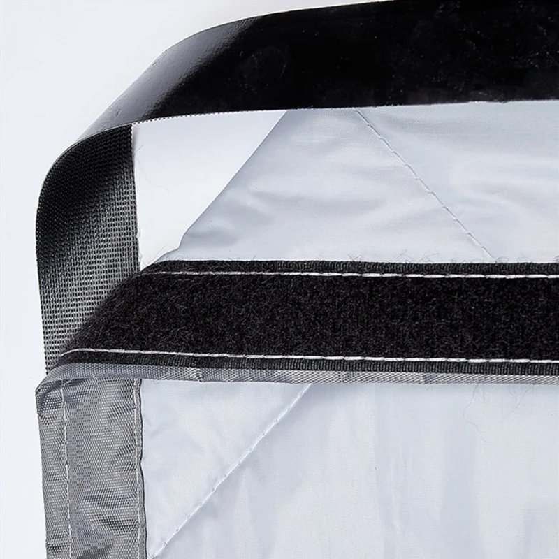 Door Curtain Draft Blocker Magnetic Insulated Thermal Curtain