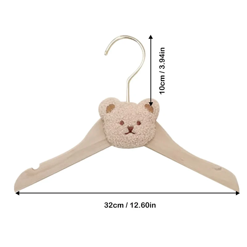 Cintre Bois Enfant DIY Cartoon