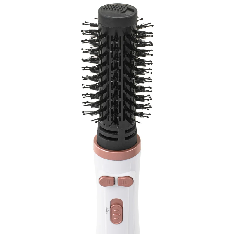 Camry CR 2021 rotating curling iron/hair dryer with interchangeable nylon bristle brushes