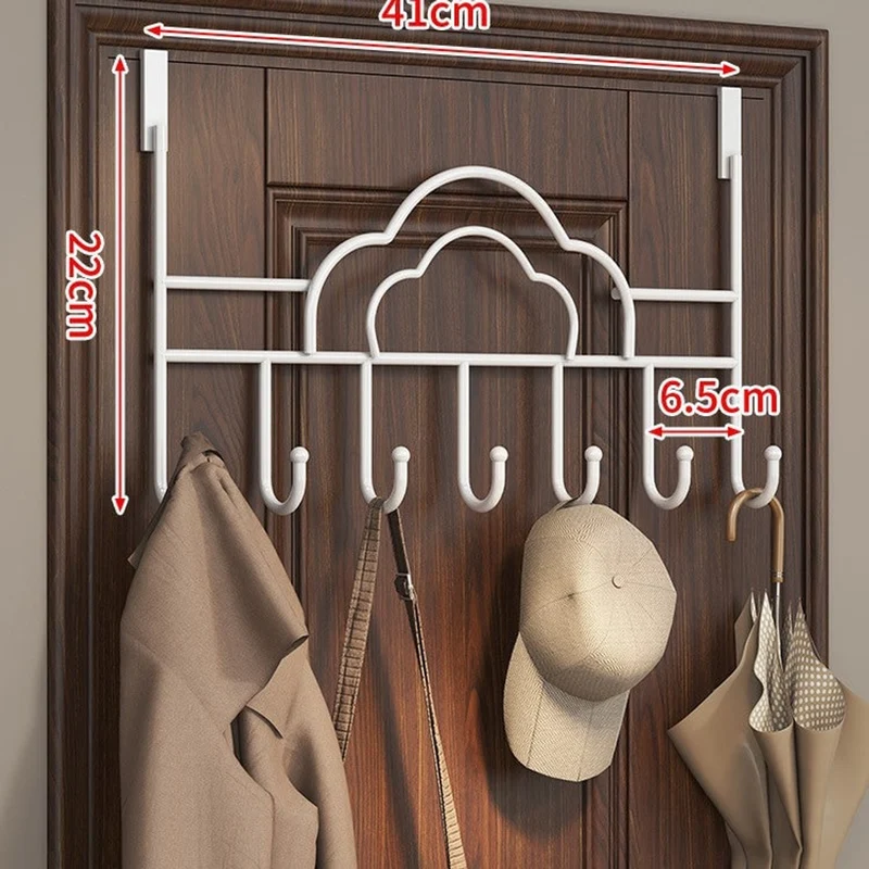 Wall Mounted Coat Rack with Streamlined Hook and Easy Installation