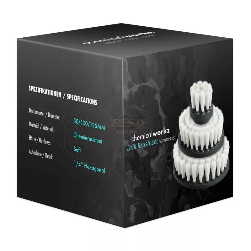 DRILL BRUSH SET (PACK DE 3)