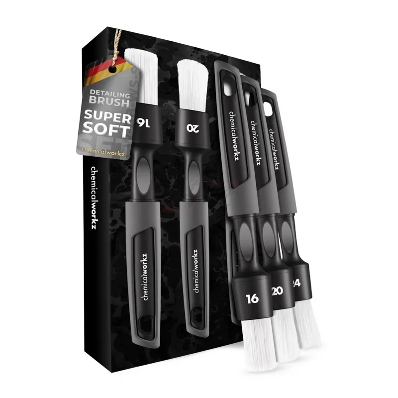 WHITE SOFT DETAILING SET (3 PINCEAUX)