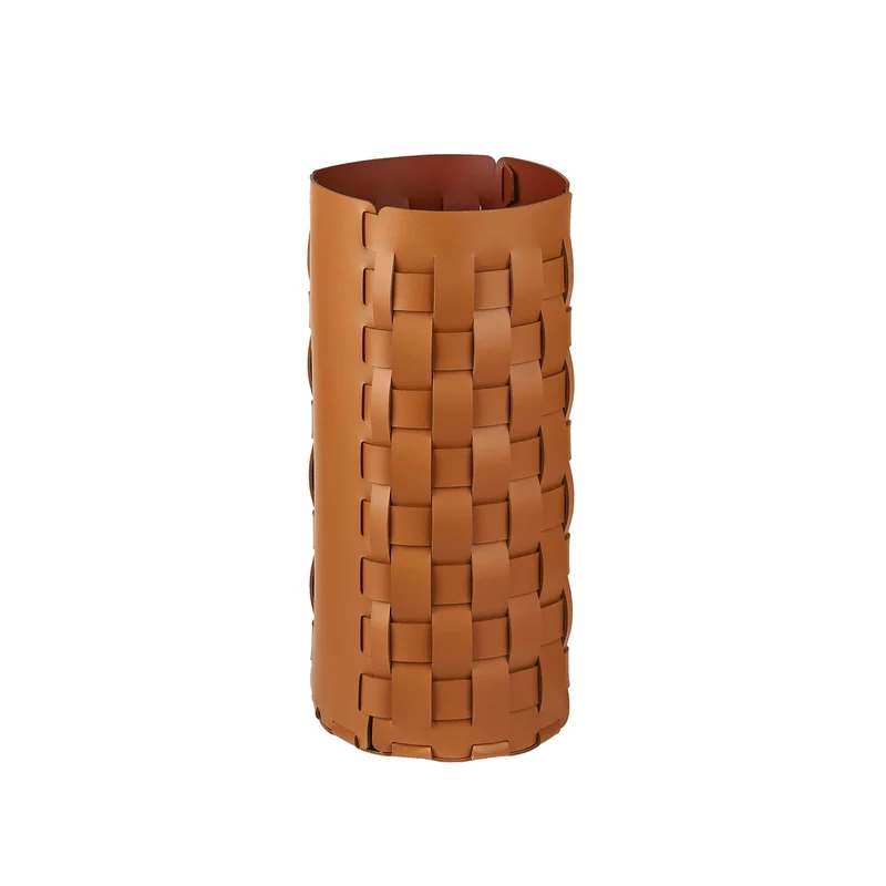 Leather Umbrella Stand BOTTEGA by Ekaterina Borovkova for ADJ STYLE