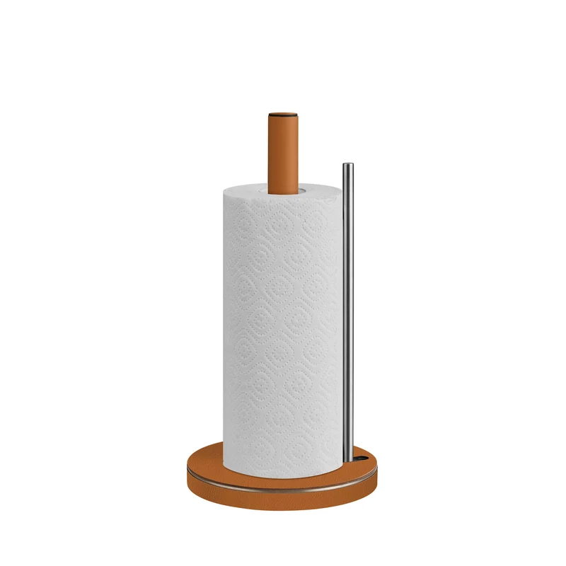 Leather KITCHEN ROLL HOLDER by Ekaterina Borovkova for ADJ STYLE