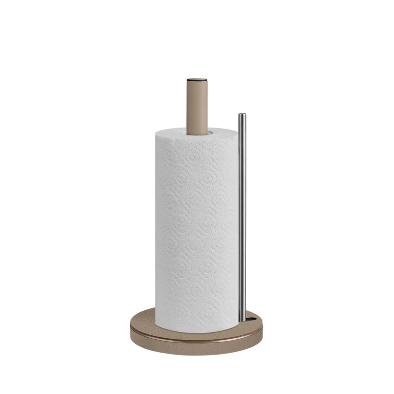 Leather KITCHEN ROLL HOLDER by Ekaterina Borovkova for ADJ STYLE