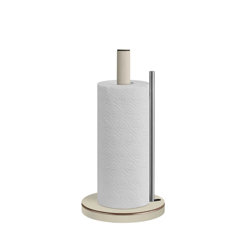 Leather KITCHEN ROLL HOLDER by Ekaterina Borovkova for ADJ STYLE