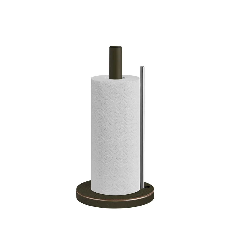 Leather KITCHEN ROLL HOLDER by Ekaterina Borovkova for ADJ STYLE