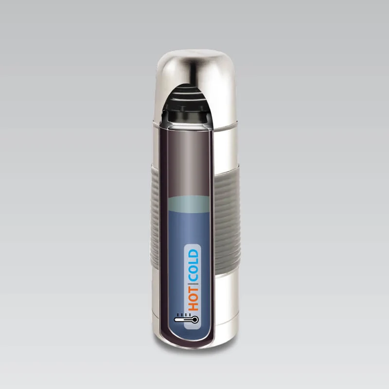 Thermos 750 ml Maestro MR-1630-75 stainless steel 29.5 x 8.5 cm