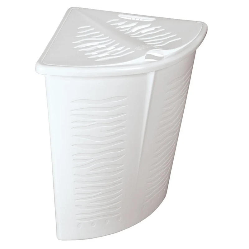 BranQ Zebra 1402, Corner Laundry Basket, 45l, Solid plastic, High Quality Product, Elegan Style