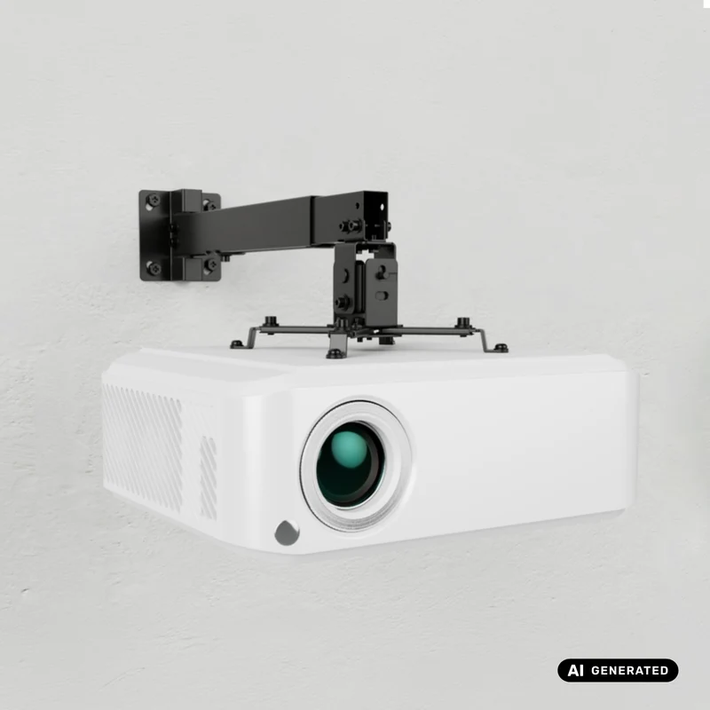 Maclean Universal Projector Mount/Hanger, Black, up to 20 kg, MC-206 B
