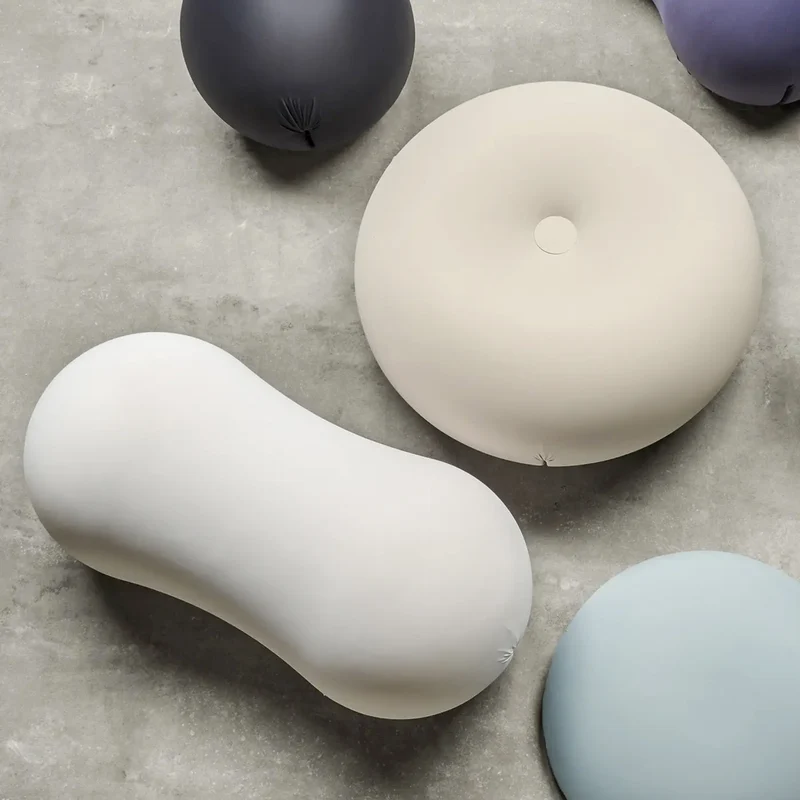 Set of Footrests and Poufs TATO COLLECTION by Denis Santachiara & Enrico Baleri for Baleri Italia