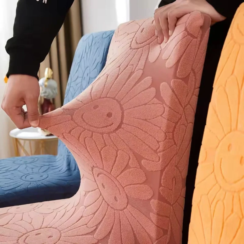 Blossom Aura | Stretch Chair Cover in Floral Fabric with Elastic Fit