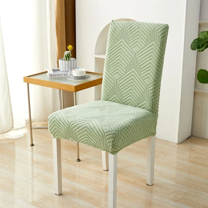 Velvet Haven | Elastic Jacquard Chair Cover with Stretch Fit