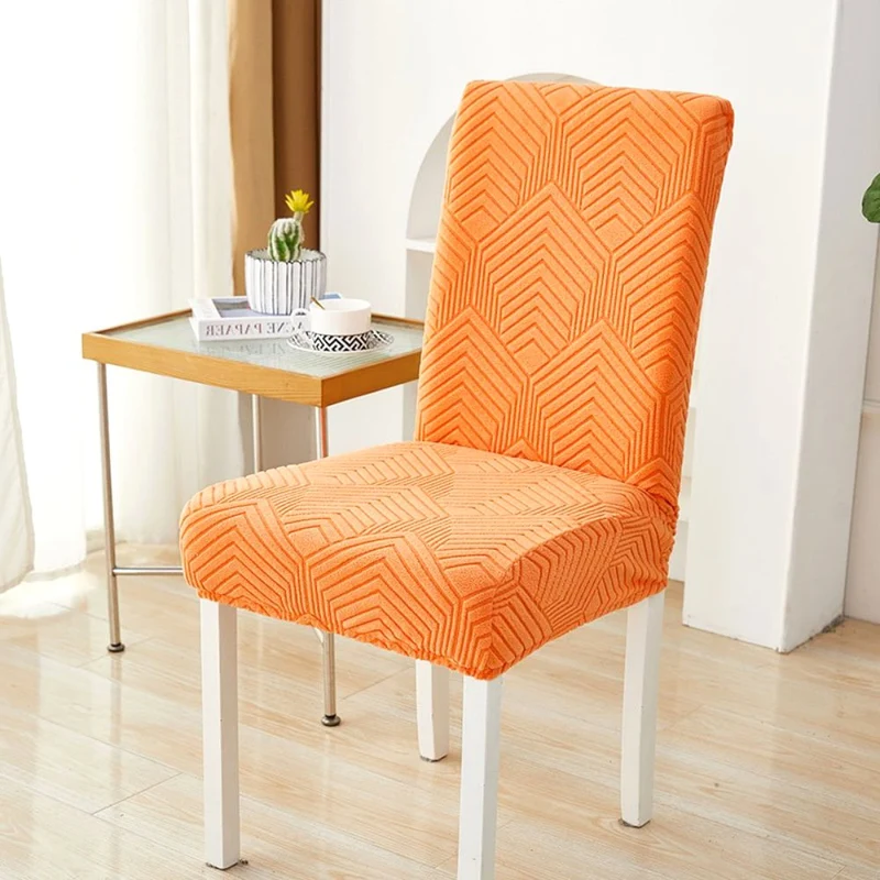 Velvet Haven | Elastic Jacquard Chair Cover with Stretch Fit