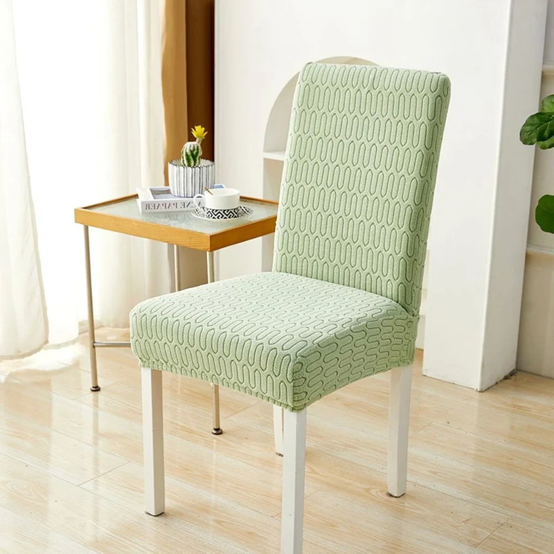 Velvet Haven | Elastic Jacquard Chair Cover with Stretch Fit