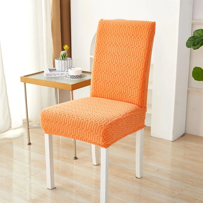 Velvet Haven | Elastic Jacquard Chair Cover with Stretch Fit