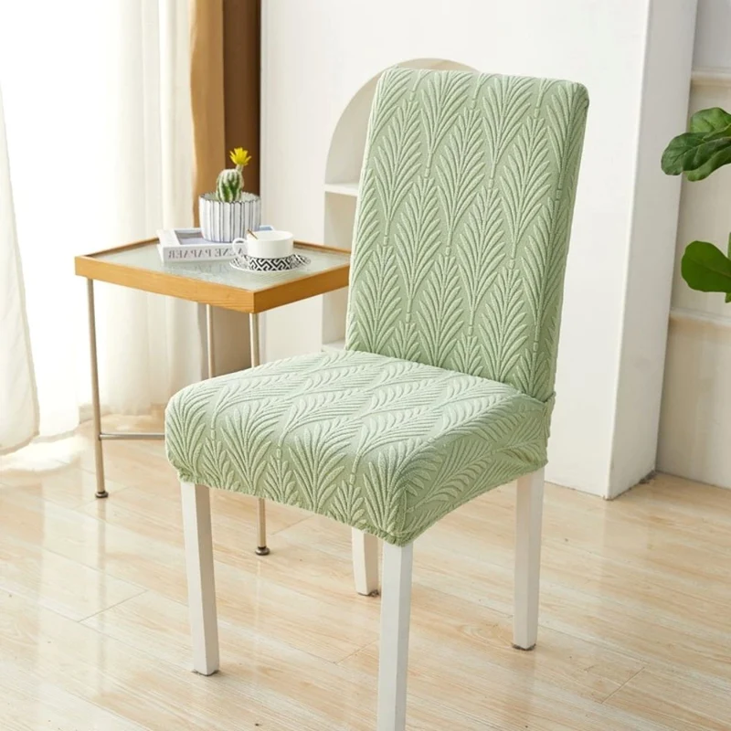 Velvet Haven | Elastic Jacquard Chair Cover with Stretch Fit