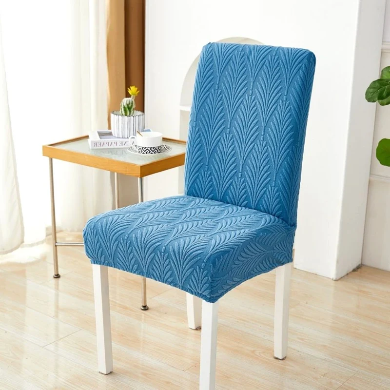 Velvet Haven | Elastic Jacquard Chair Cover with Stretch Fit