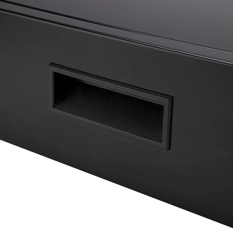 Maclean keyed ergonomic under-desk drawer, organizer, black, max 5kg, MC-461
