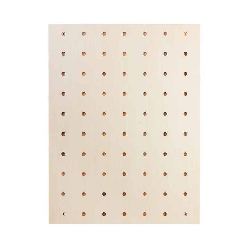 Maclean wooden organizer board, light wood color, 60x80 cm, max. 20 kg, MC-131 WD