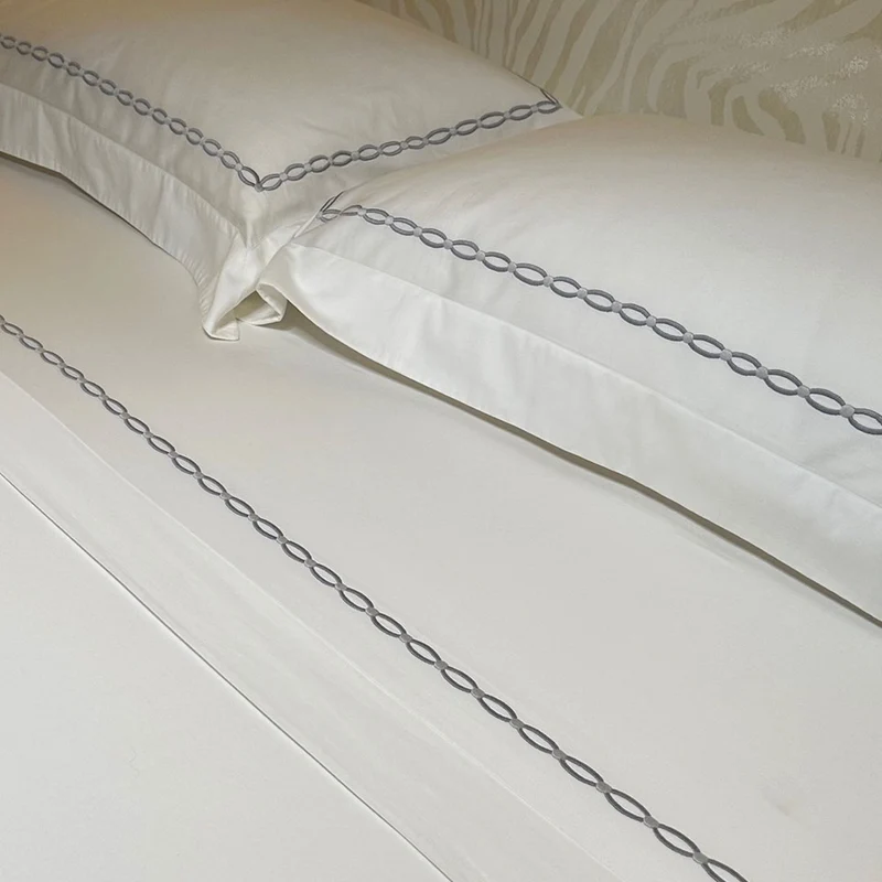 Egyptian Cotton Flat Sheet Set BRACELET by Cittadini