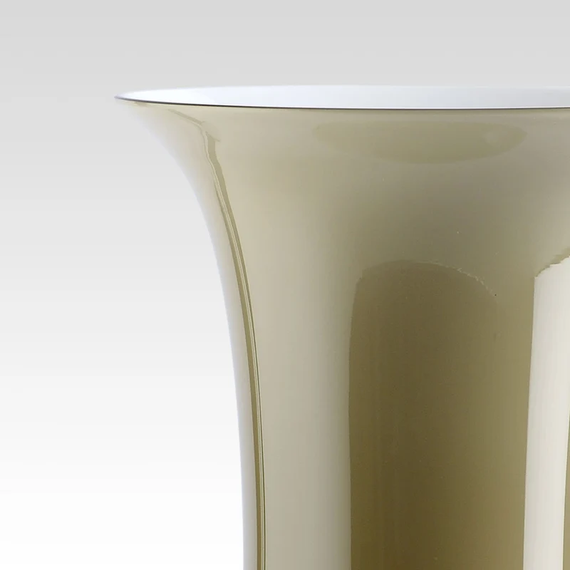 Murano Glass Vase OPALINO by Venini