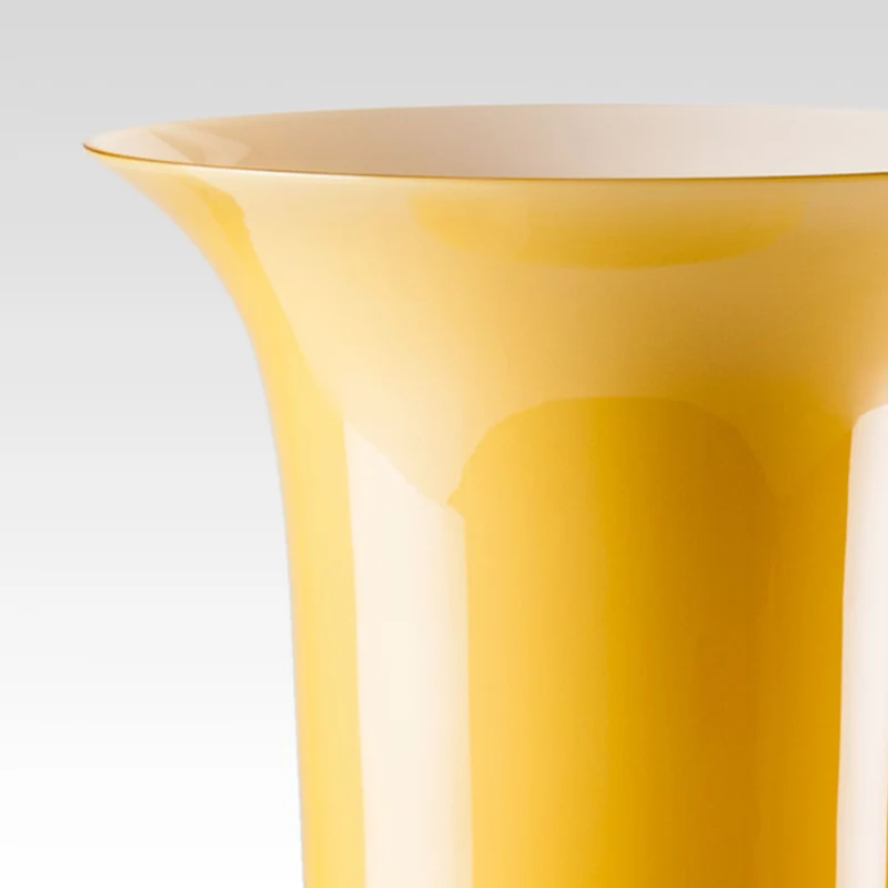 Murano Glass Vase OPALINO by Venini