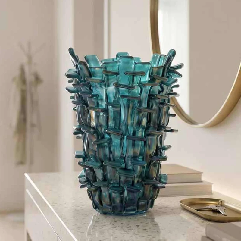 Murano Glass Vase RITAGLI by Fulvio Bianconi for Venini