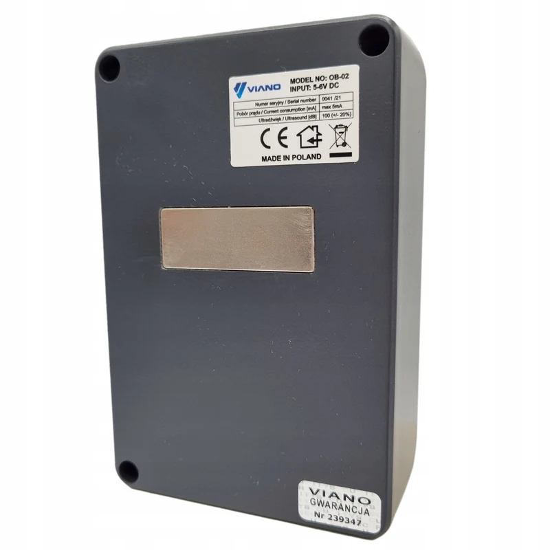 Viano marten rat mouse rodent repellent, battery operated, IP65, range up to 200 m, OB-02