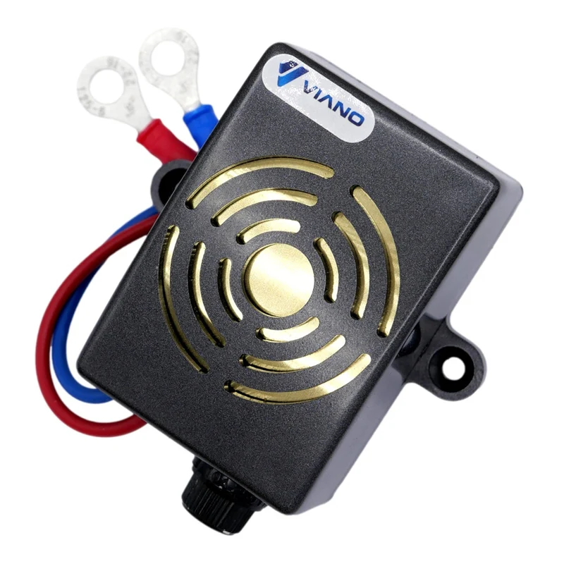 Viano Uno Car Rat, Mouse and Rodent Repellent Ultrasonic Buzzer 12V Frequency Change Automatic Switching Oil, Water and Temperature Resistance