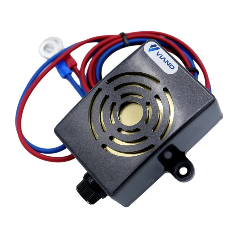 Viano Uno Car Rat, Mouse and Rodent Repellent Ultrasonic Buzzer 12V Frequency Change Automatic Switching Oil, Water and Temperature Resistance