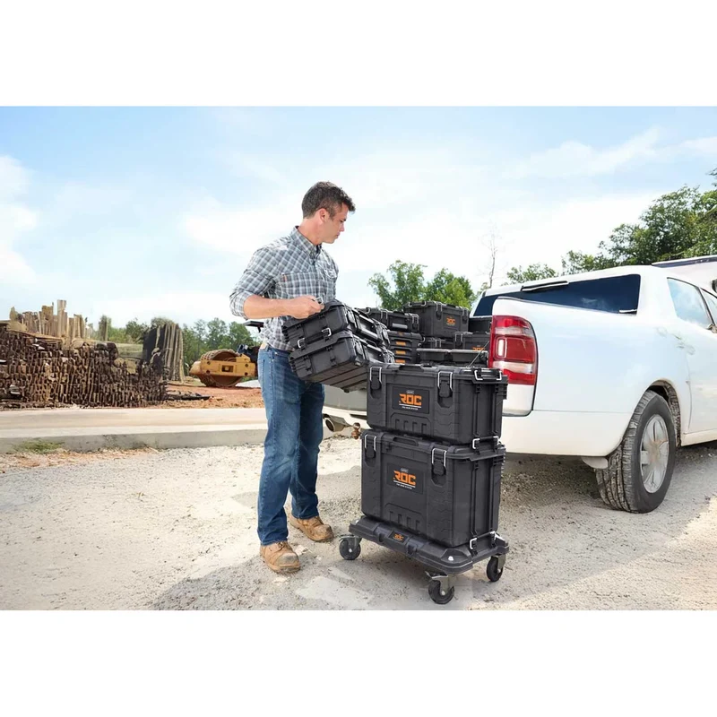 Keter Roc Pro Gear Transport Platform, black, modular system, load capacity up to 145 kg, 262828