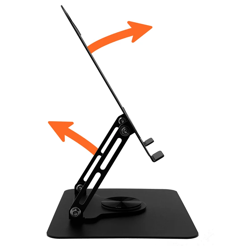 Adjustable, swivel, ergonomic laptop stand 10-17, Media-Tech MT2662