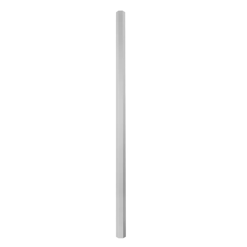 Maclean Aluminum Cable Cover Strip, 33x18x750 mm, Silver, MCTV-897 S
