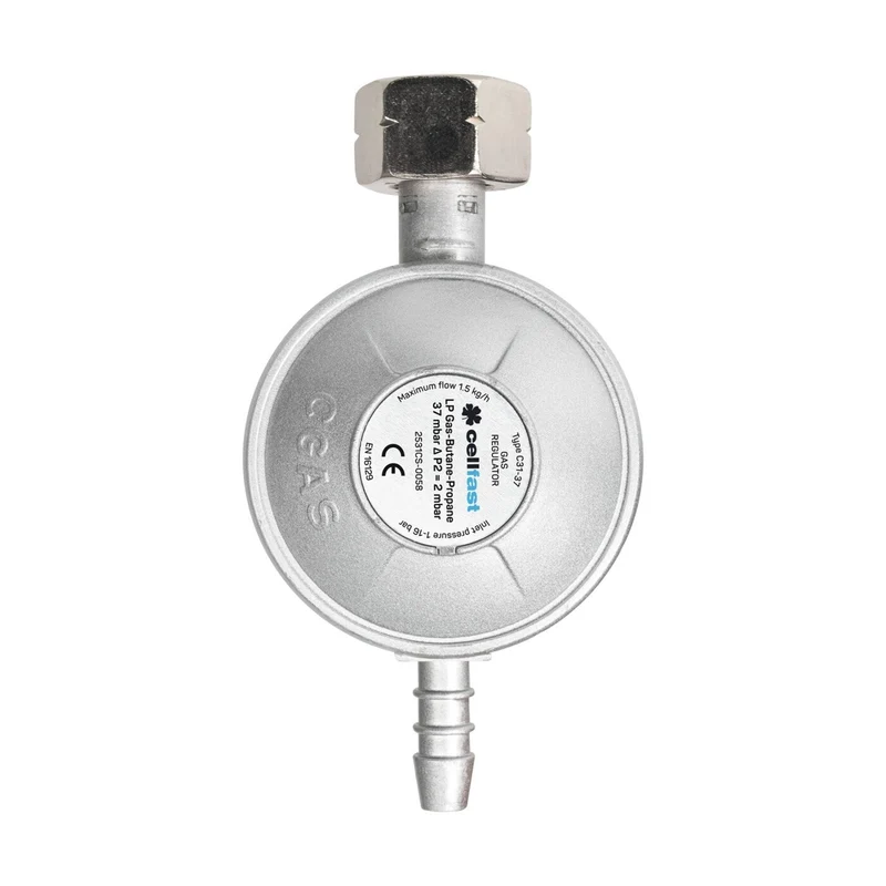 Cellfast Gas Regulator for 11kg Propane Butane LPG cylinders