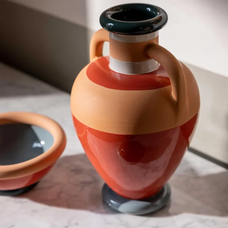 Ceramic Vase IKIPERU by Kristine Five Melvaer for Poltrona Frau