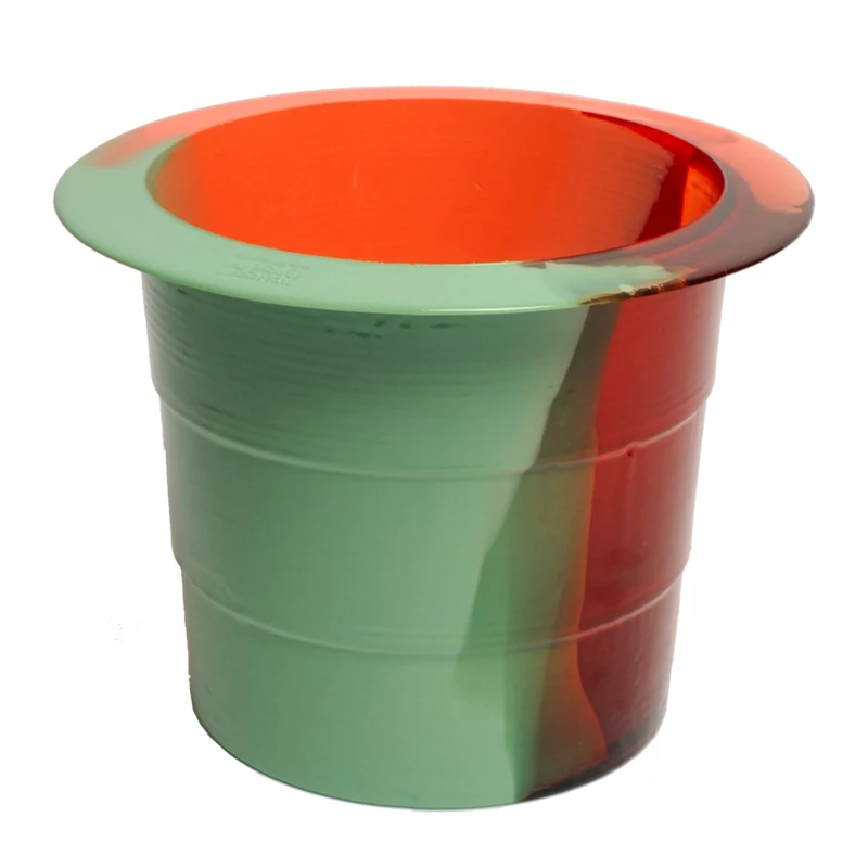 Resin Vase BABEL ICE BUCKET L Mint by Gaetano Pesce for Fish Design