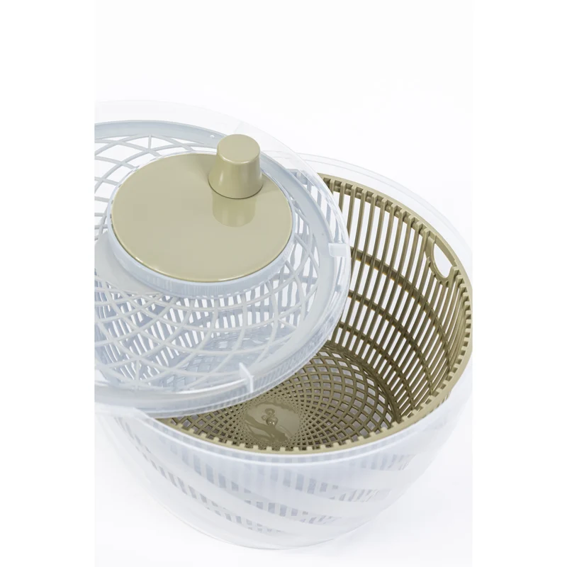 BranQ lettuce centrifuge, 6L capacity, olive green, GreenSpin