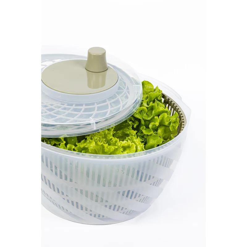 BranQ lettuce centrifuge, 6L capacity, olive green, GreenSpin