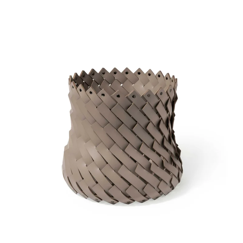 Eco-Leather Basket ALMERIA by Pinetti