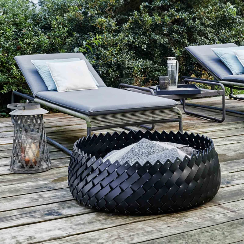 Eco-Leather Basket ALMERIA by Pinetti