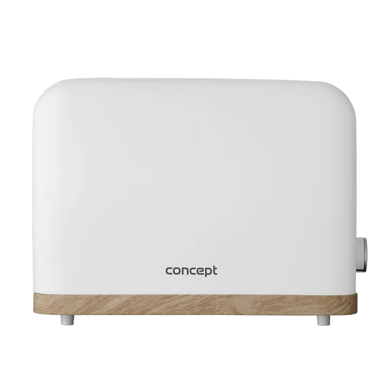 Concept electric toaster, 930W, 7 degrees of browning, white, TE2015 (EU plug)