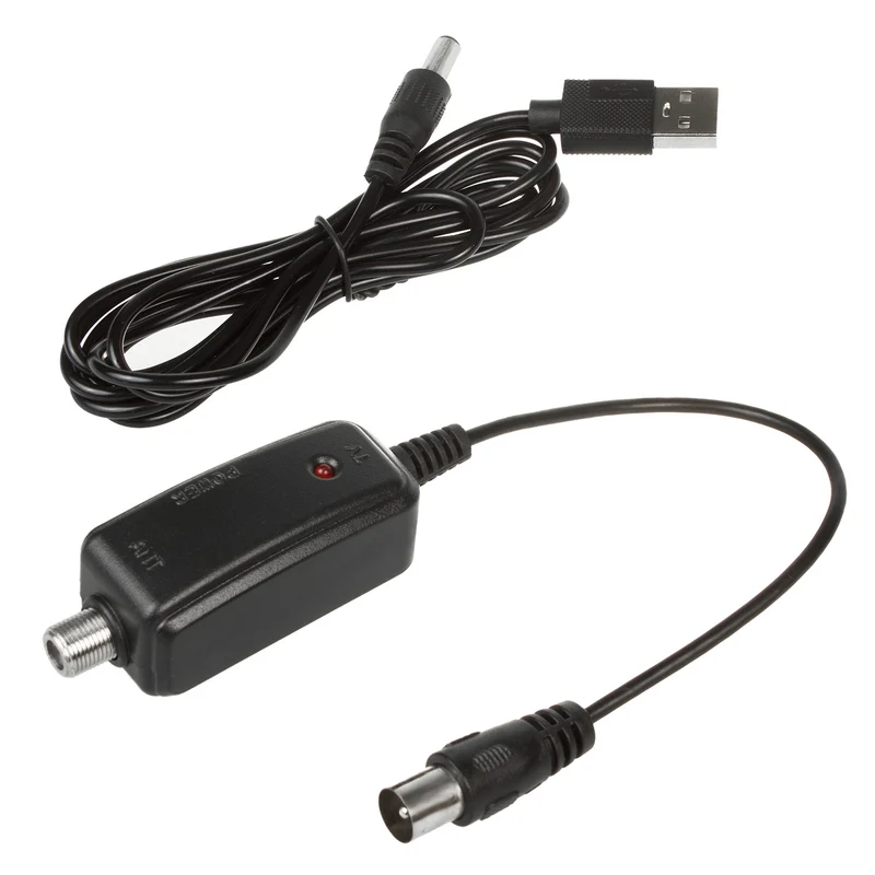 Maclean Energy MCTV-697 Adapter USB LED Power Supply for DVB-T Antenna MCTV-697 Aerial RoHS