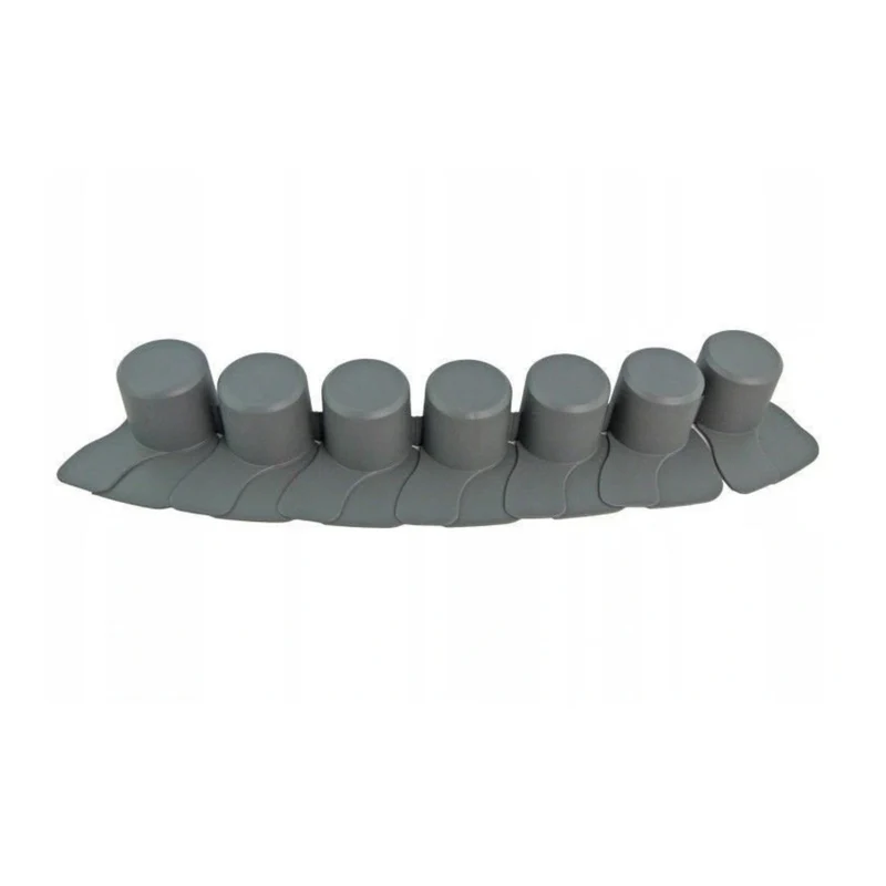 Garden palisade, lawn edge with invasion IPAL7 4.05m gray